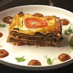 A picture of Emily’s Veggie Lasagne.