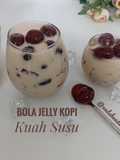 Bola Jelly Kopi Kuah Susu 💛
