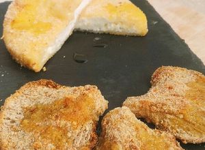 Foto di Cotoletta di primo sale e di funghi