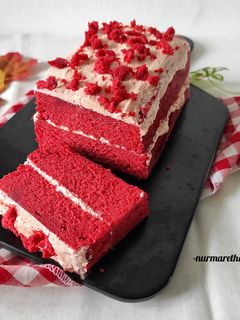 Foto resep 52. Bolu Kukus Red Velvet
