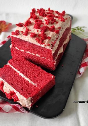 Foto resep 52. Bolu Kukus Red Velvet