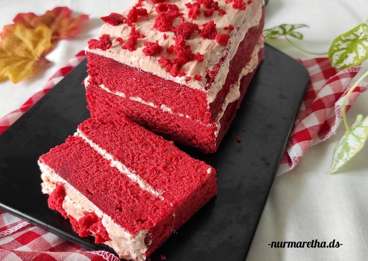 Resep 52. Bolu Kukus Red Velvet, Menggugah Selera