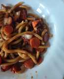 Udon con verdure