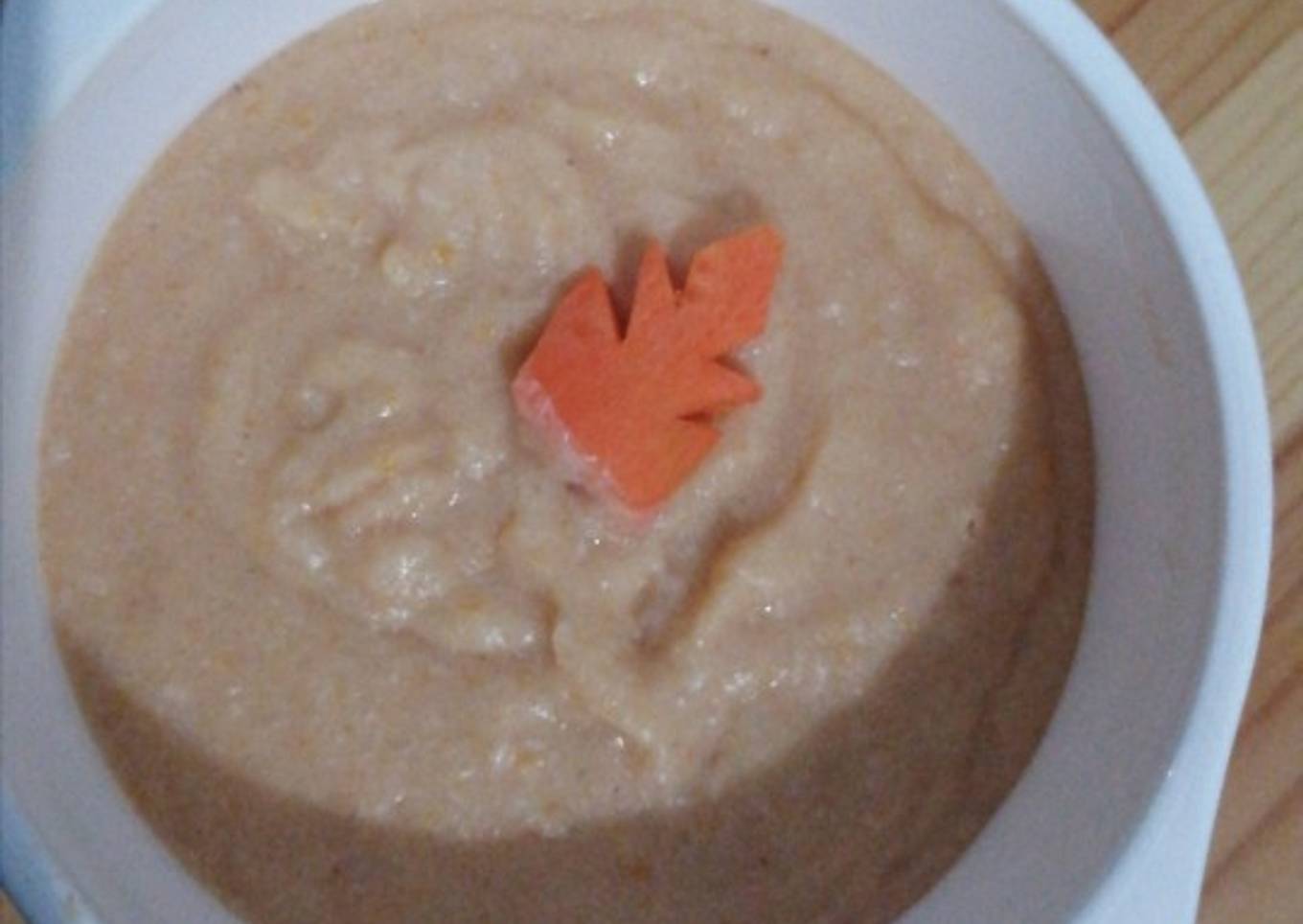 MPASI 6+ Bubur Ayam tomat wortel