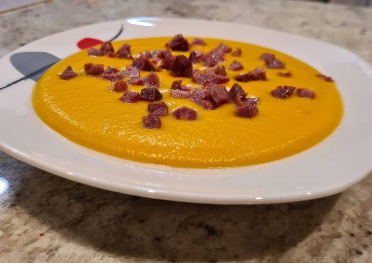 Steps to Make Homemade Puré de calabaza con queso Philadelphia