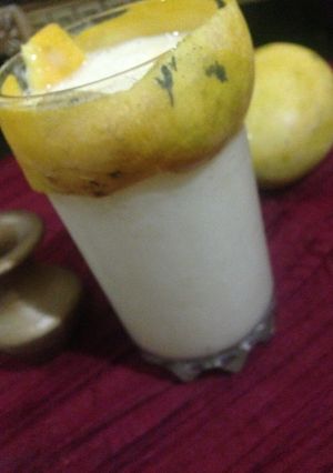 A picture of Mango lassi.