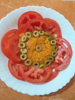 صورة لوصفة سلطة الجزر