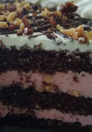 Una foto de Bizcochuelo de chocolate