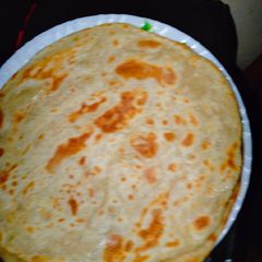 A picture of Soft layered chapatis.