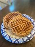 Mashed Sweet Potato Waffles
