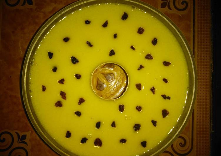 Cara memasak Puding jagung  yang Enak Banget