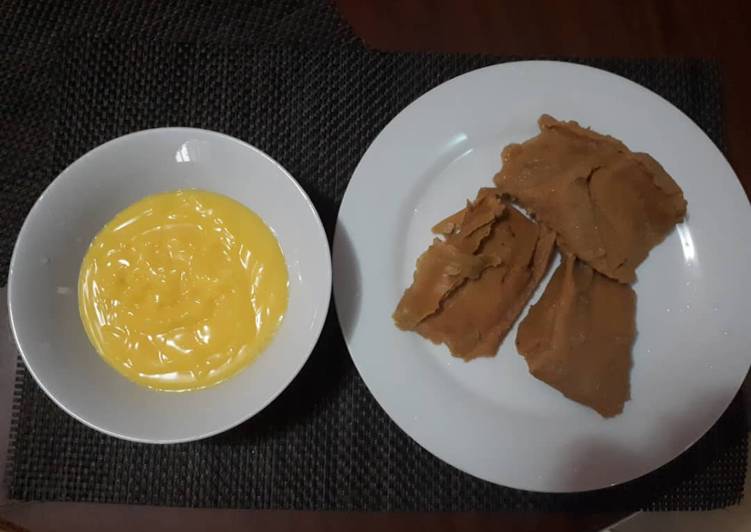 MOI MOI WITH CUSTARD  #Rivers State