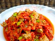 Gambar daging sapi sengkel goreng