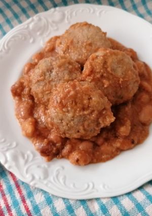Foto di Polpette con i fagioli