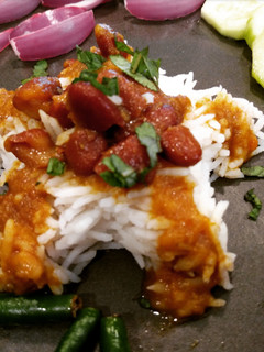 A picture of Authentic Punjabi Red Beans N Rice.