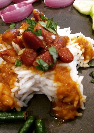 A picture of Authentic Punjabi Red Beans N Rice.