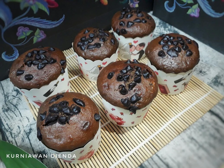 Cara Mudah Membuat Resep Banana chocolate Muffin yang Uenak Anti Ribet, Bisa Manjain Lidah
