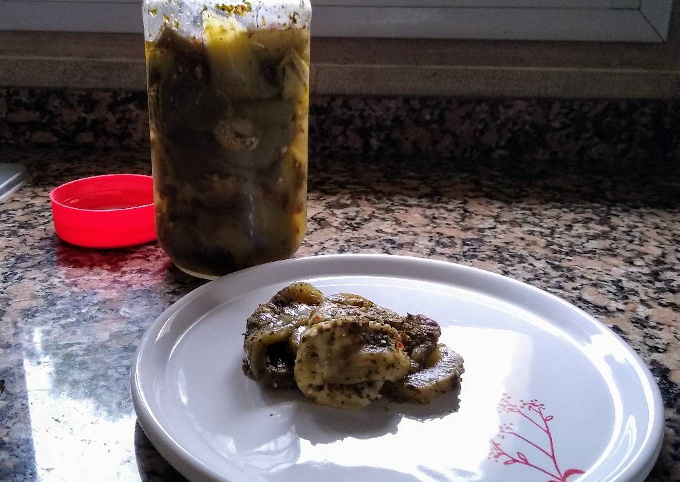 Berenjenas en escabeche