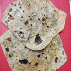 Coriander paratha A picture of Coriander paratha.