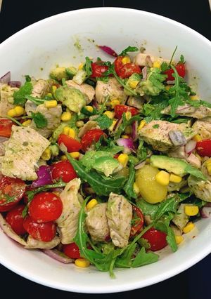 Une photo de Salade de Poulet