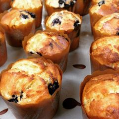 A picture of Blueberry Muffins.