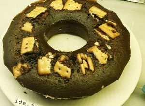 Foto resep Brownies kukus susu bubuk coklat takaran sendok soo simpel 🍫🧡