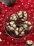 Galletas craqueladas para Navidad
