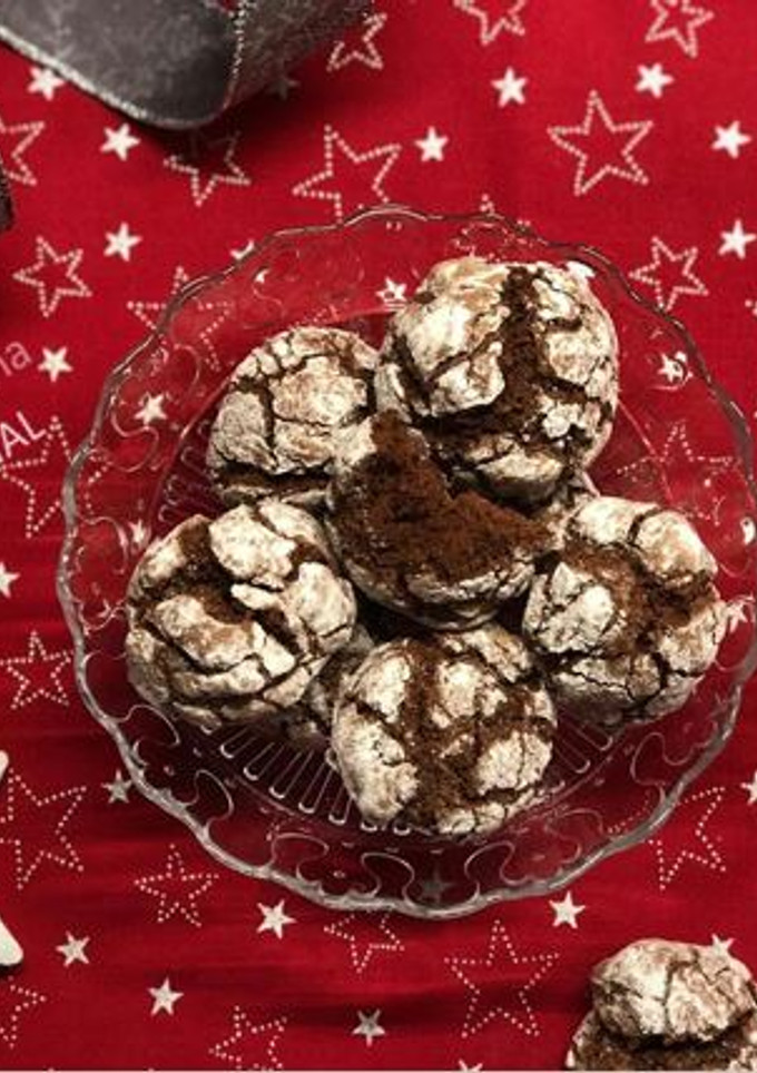 Una foto de Galletas craqueladas para Navidad