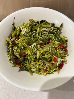 Foto resep Tumis Sang Buaya (Sayur Kangkung dan Bunga Pepaya)