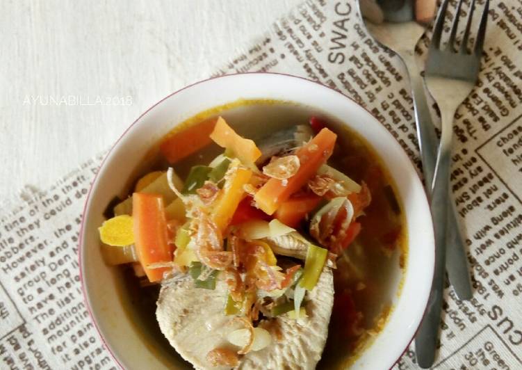 Cara Gampang Membuat (3)Sup ikan wortel #rabubaru Anti Gagal
