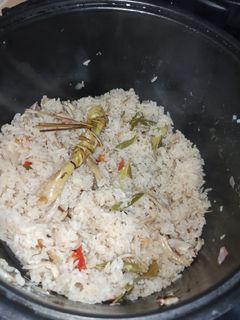 Foto resep Nasi liwet teri endols