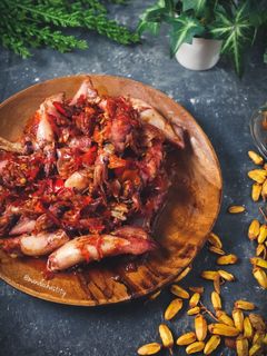 Foto resep Cumi Asin Sambel Bawang