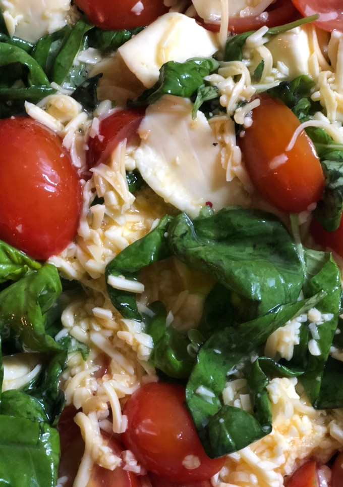 Una foto de Tarta Caprese. Súper fácil. Express