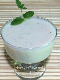 Una foto de Postre fresquito de melón