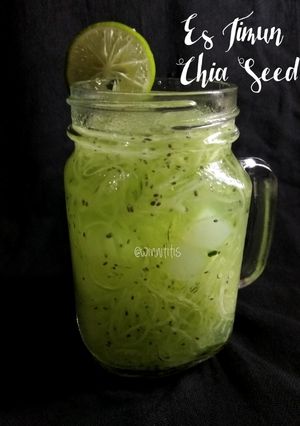 Foto resep Es Timun Chia Seed
