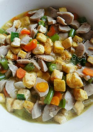 Foto resep Sayur bakso tahu favorit anak