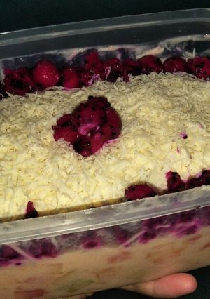 Foto resep Salad buah versi jumbo