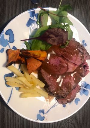 รูปของ Roast beef with Gravy