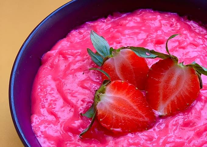 Resep Bubur Pink Kesukaan Masha And The Bear Oleh Puput Palipuring Tyas Cookpad 0815