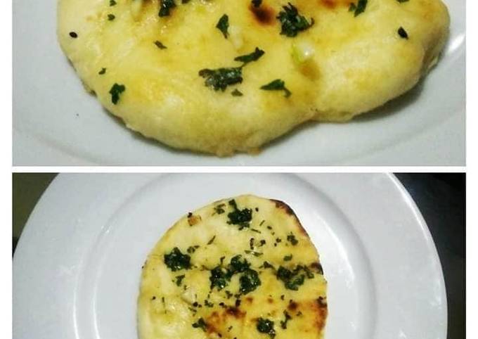 How to Make Favorite Mini garlic butter tawa naan😋💛