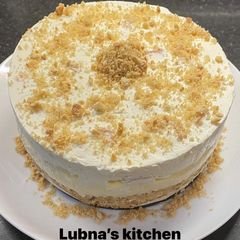 A picture of No Bake Vanilla Cheesecake:.