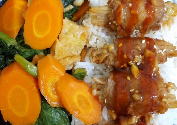 Daging Gulung Jamur