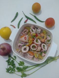 Gambar Kerabu Sotong Ala Thai