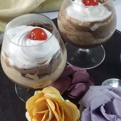 A picture of Chocolate mousse Eggless.