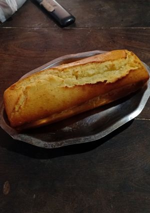 Una foto de Budín de limón
