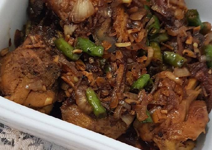 Bagaimana Membuat Ayam Goreng Lada Hitam, Bikin Ngiler