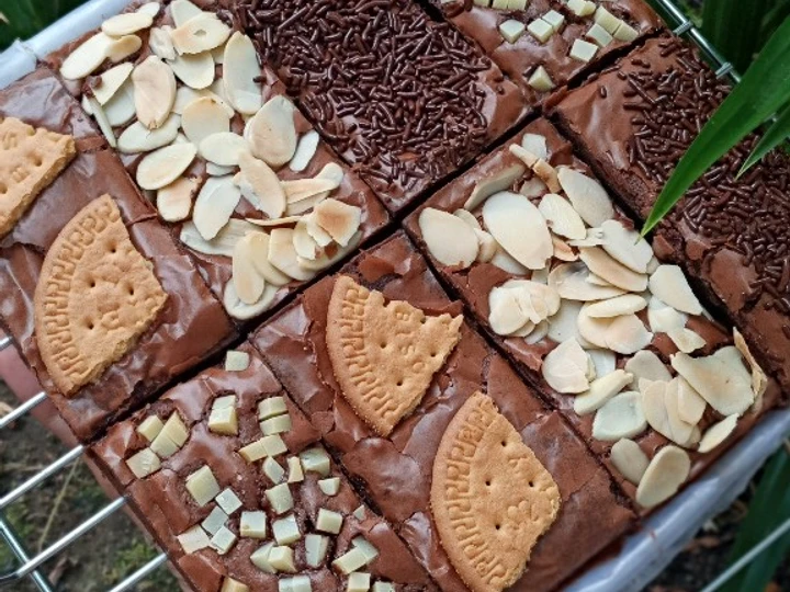 Cara Gampang Menyiapkan Resep Fudgy n Shiny Brownies yang Bisa Manjain Lidah Anti Ribet, Lezat