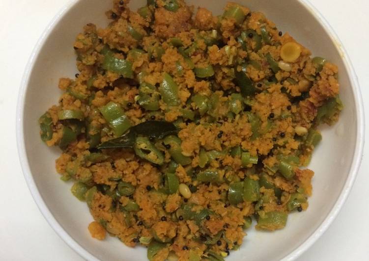 Step-by-Step Guide to Make Award-winning Parapu usili(South Indian Subji)(rich in protein)