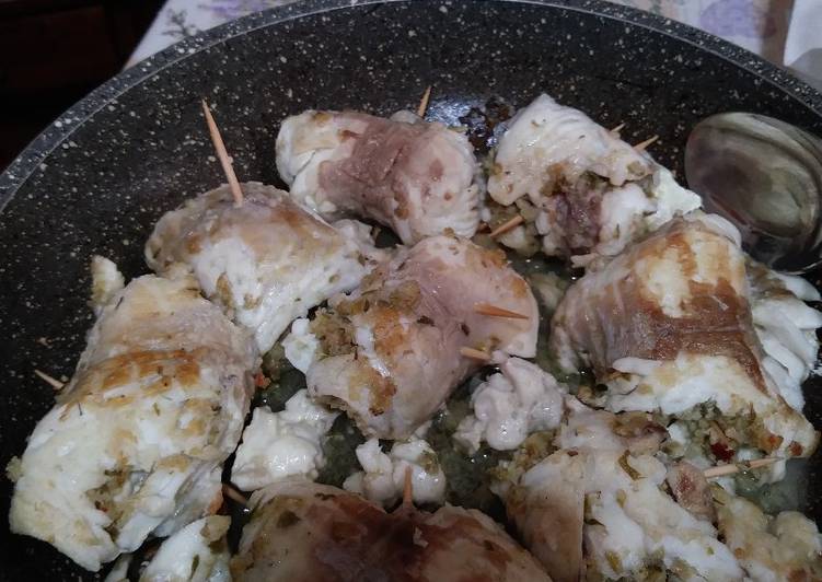 Involtini di orata