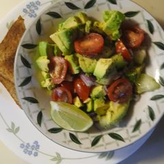 A picture of VashBake Avocado Salad.
